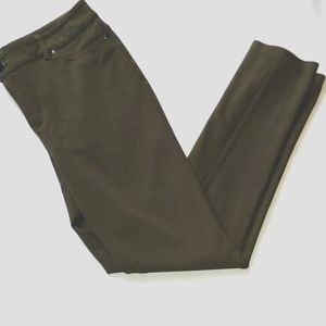 Dark Green Stretchy Dress Pants Size 6